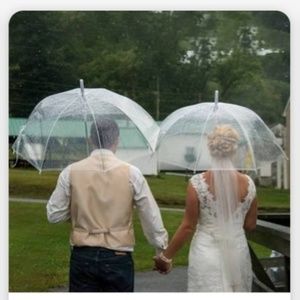 Clear Wedding Umbrellas
